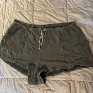Aerie Sage Green Athletic Shorts